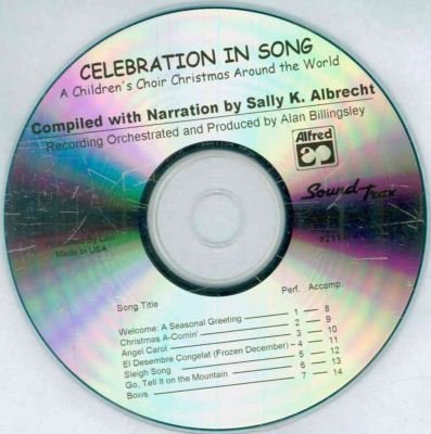 Cover for Alfred Publishing · Celebration in Song -- a Children's Choir Christmas Around the World (Audiobook (CD)) (2002)