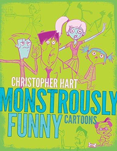 Cover for C Hart · Monstrously Funny Cartoons (Paperback Bog) (2014)