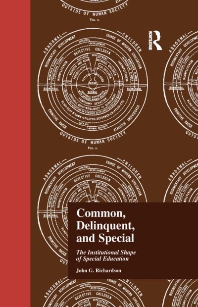 Cover for Richardson, J (Brunel University, Uxbridge, Middlesex, UK) · Common, Delinquent, and Special: The Institutional Shape of Special Education - Studies in the History of Education (Paperback Book) (2016)