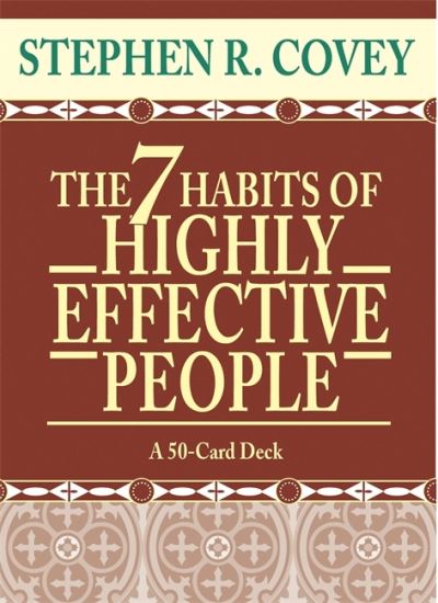 Cover for Stephen R Covey · The 7 Habits Of Highly Effective People : Powerful Lessons in Personal Change (KARTENSPIEL) (2004)