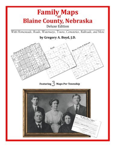 Cover for Gregory A. Boyd J.d. · Family Maps of Blaine County, Nebraska (Paperback Bog) (2010)