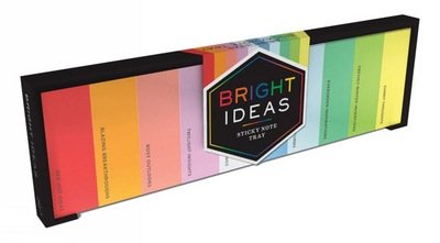 Bright Ideas Sticky Note Tray - Bright Ideas - Chronicle Books - Bücher - Chronicle Books - 9781452165165 - 29. August 2017