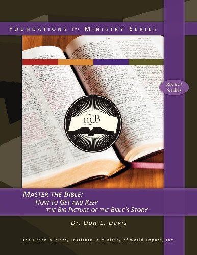 Master the Bible: How to Get and Keep the Big Picture of the Bible's Story - Dr. Don L. Davis - Kirjat - CreateSpace Independent Publishing Platf - 9781475175165 - perjantai 11. huhtikuuta 2008