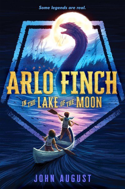 Cover for John August · Arlo Finch in the Lake of the Moon - Arlo Finch (Hardcover bog) (2019)
