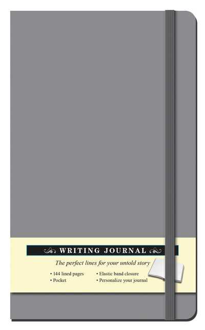 Cover for Editors of Thunder Bay Press · Solid Gray Journal - Thunder Bay Journals (Hardcover Book) (2016)