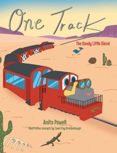 Cover for Anita Powell · One Track (Hardcover Book) (2021)