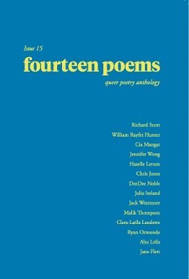 Cover for Fourteen Poems Issue 15: a Queer Poetry Anthology (Paperback Book) (2024)