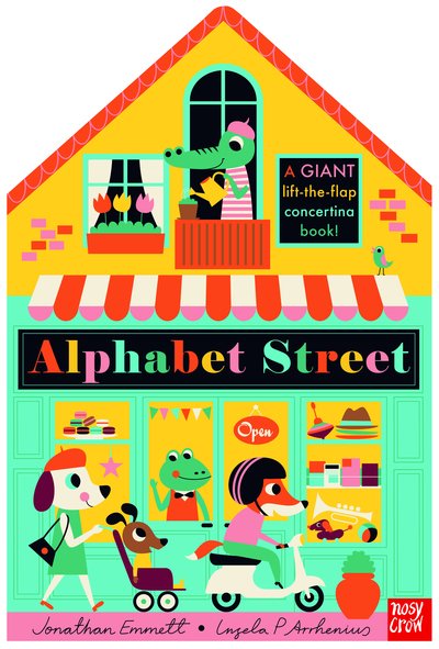 Cover for Jonathan Emmett · Alphabet Street (Board book) (2018)