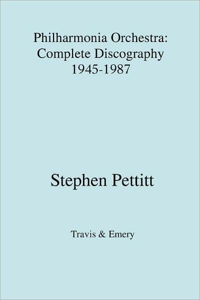 Cover for Dr. Stephen Pettitt · Philharmonia Orchestra (Paperback Book) (2009)