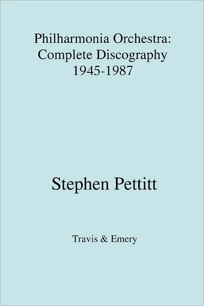 Cover for Dr. Stephen Pettitt · Philharmonia Orchestra (Paperback Book) (2009)