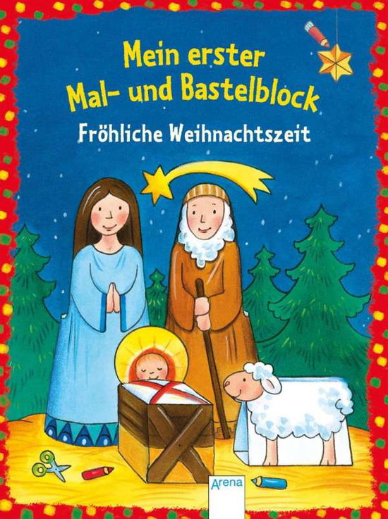 Cover for Corina Beurenmeister · Mein erster Mal- u.Bastelbl.Weihnachtsz (Bok)