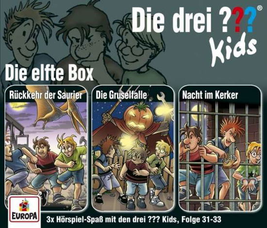 Cover for Die Drei ??? Kids 3er Box. Box.11 3 Audio · Die drei ??? Kids 3er Box.11, (Bok)