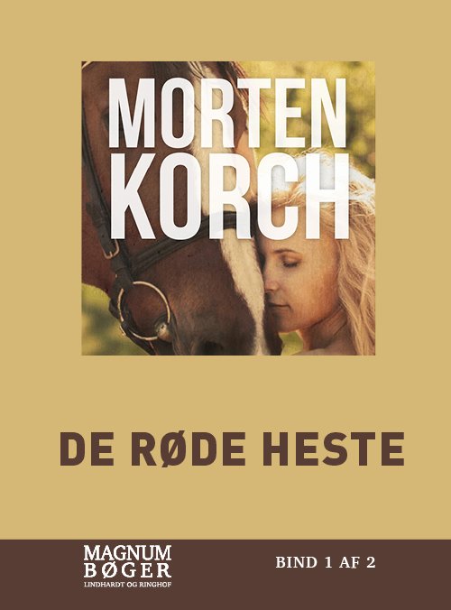 Cover for Morten Korch · De røde heste (Storskrift) (Bound Book) [2.º edición] (2020)