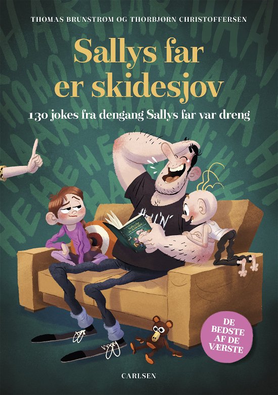 Cover for Thomas Brunstrøm · Sallys far er skidesjov (Bound Book) [1º edição] (2023)
