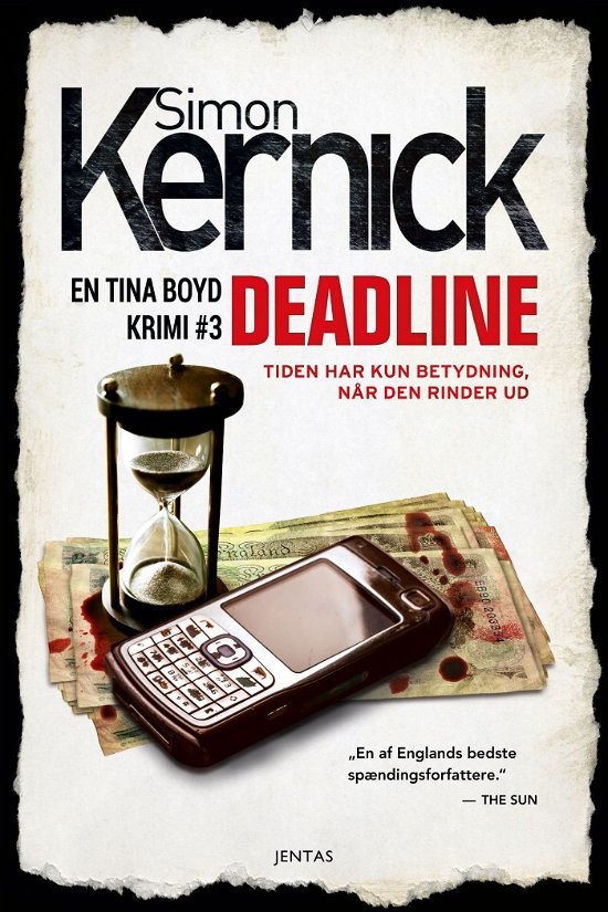 Cover for Simon Kernick · Tina Boyd #3: Deadline (Hæftet bog) [1. udgave] (2021)