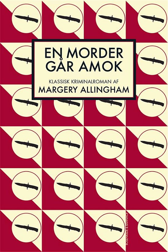Cover for Margery Allingham · En klassisk Margery Allingham-krimi: En morder går amok (Sewn Spine Book) [1st edition] (2015)