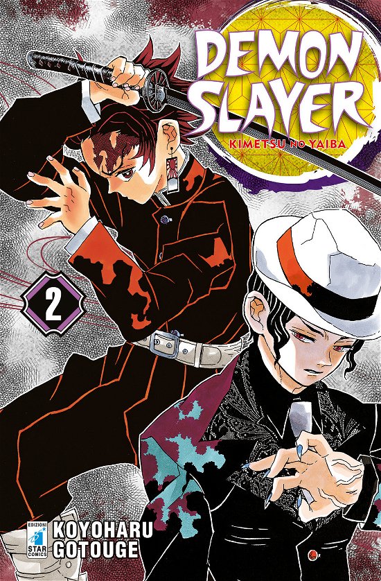 Cover for Koyoharu Gotouge · Demon Slayer. Kimetsu No Yaiba #02 (Buch)