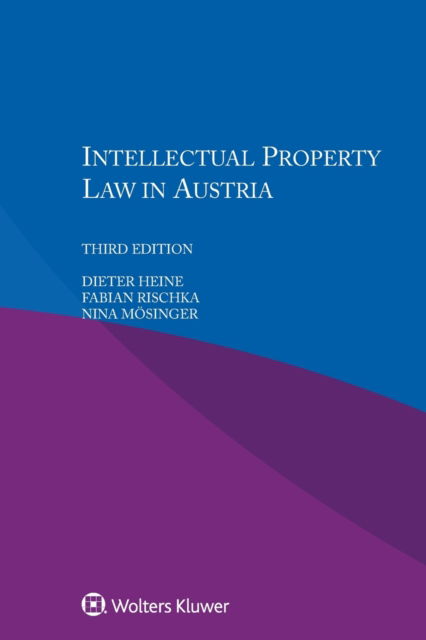 Cover for Dieter Heine · Intellectual Property Law in Austria (Paperback Book) [3 New edition] (2017)