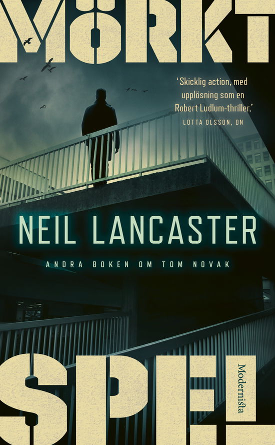 Cover for Neil Lancaster · Mörkt spel (Paperback Book) (2024)