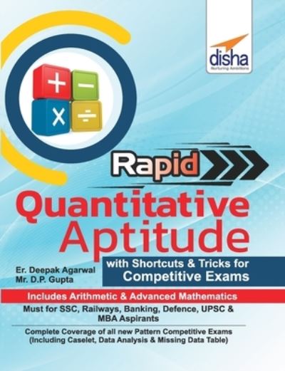 Cover for Disha Experts · Rapid Quantitative Aptitude (Pocketbok) (2019)