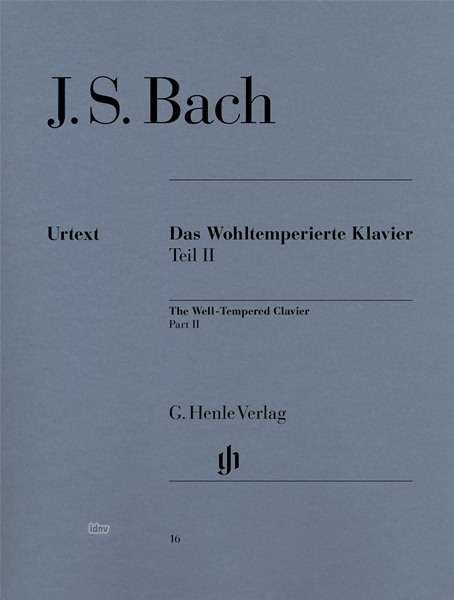Cover for Bach Js · Wohltemp Klavier II (Bog) (2018)