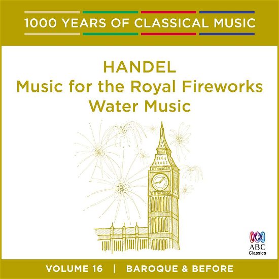 Cover for G.F. Handel · Music For Royal Fireworks, Water Music (CD) (2013)