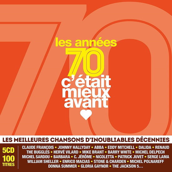 Cover for C'était mieux avant 70's (CD) (2020)