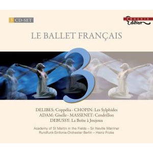 Cover for Delibes / Chopin / Massenet / Amf / Marriner · Le Ballet Francais (CD) (2009)