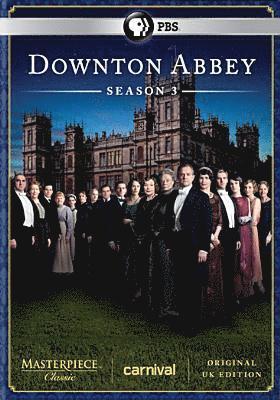 Cover for Masterpiece Classic: Downton Abbey Season 3 (DVD) (2013)