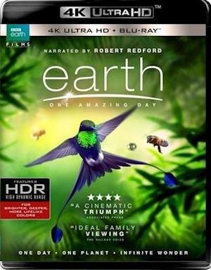 Cover for Earth: One Amazing Day (4K UHD Blu-ray) (2018)