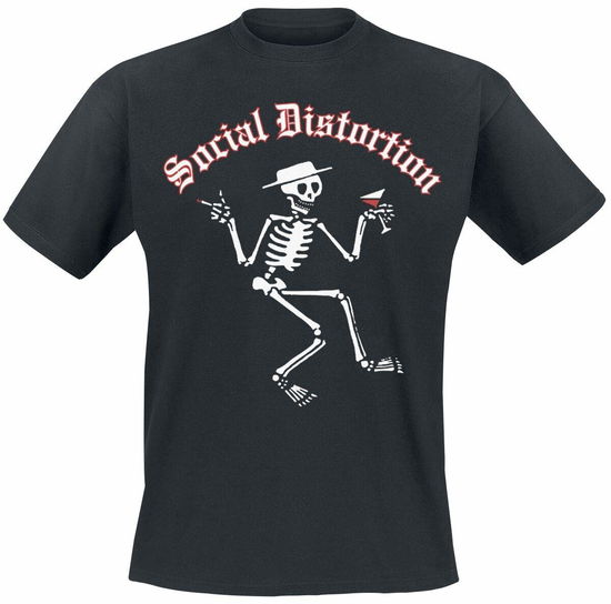 Skelly Logo Slim Fit T-shirt - Social Distortion - Marchandise - INDEPENDENT LABEL GROUP - 0889198167166 - 