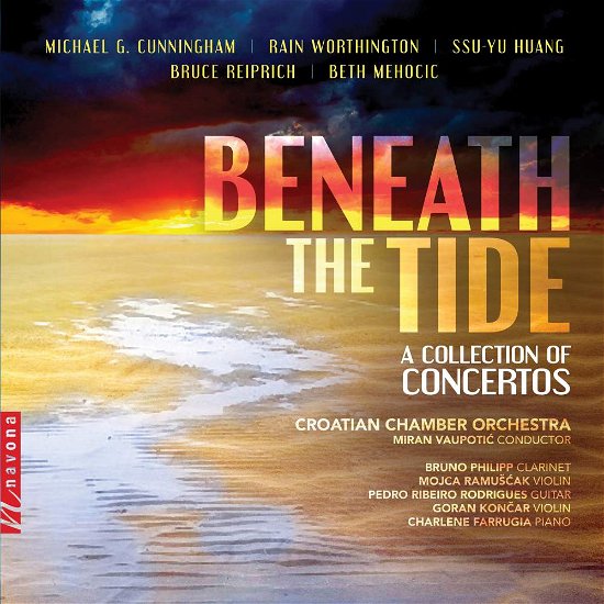 Cover for Cunningham / Croatian Chamber Orchestra · Beneath the Tide (CD) (2019)