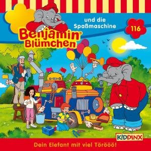 Cover for Benjamin Blümchen · Benjamin Blümchen.116 Spaßmaschine,Cass (Buch) (2011)