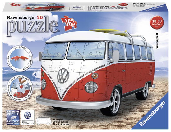 Cover for Coiled Springs · Ravensburger - 3D Puzzle: VW Bus T1 (162pcs) (Brinquedos) (2017)