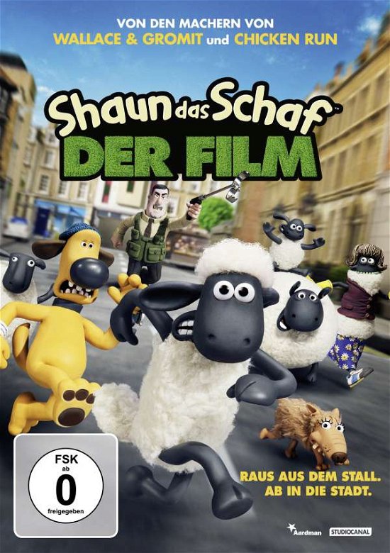 Cover for Fletcher,justin / Fletcher,justin · Shaun Das Schaf-der Film (DVD) (2015)