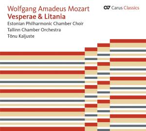 Cover for Mozart / Estonian Philharmonic Chamber Choir · Vesperae &amp; Litania (CD) (2012)