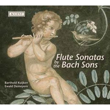 Flute Sonatas by the Bach Sons - Bach,j.c. / Bach,w.f. / Back,j.c.f. / Demeyere - Musik - ACCENT - 4015023242166 - 28. april 2009