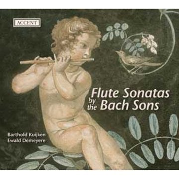 Cover for Bach,j.c. / Bach,w.f. / Back,j.c.f. / Demeyere · Flute Sonatas by the Bach Sons (CD) (2009)