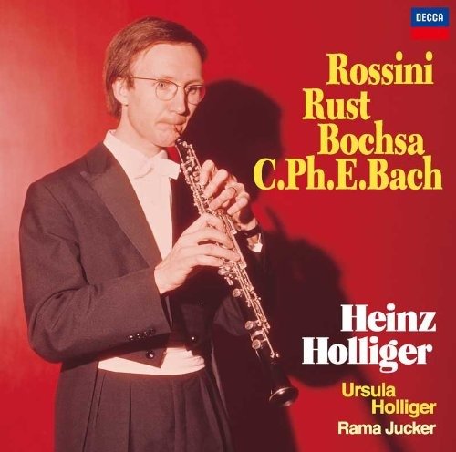 Cover for Heinz Holliger · Works For Oboe And Harp (CD) [Remastered edition] (2019)
