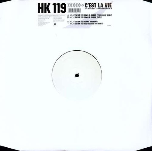 Cover for Hk119 · C'est La Vie - (LP) [Remixes edition] (2008)