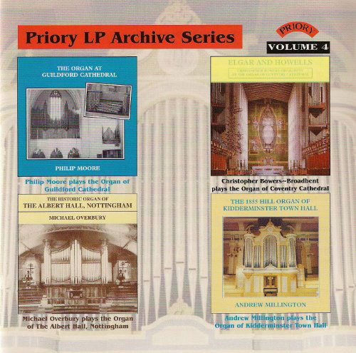 Lp Archive Series - 4 Organ Music From Kidderminster Town Hall - Andrew Millington - Musique - PRIORY RECORDS - 5028612209166 - 11 mai 2018