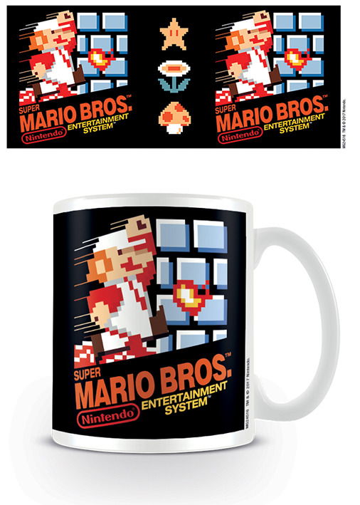 Super Mario Bros Nes Cover - Mokken - Merchandise - Pyramid Posters - 5050574245166 - 7. februar 2019