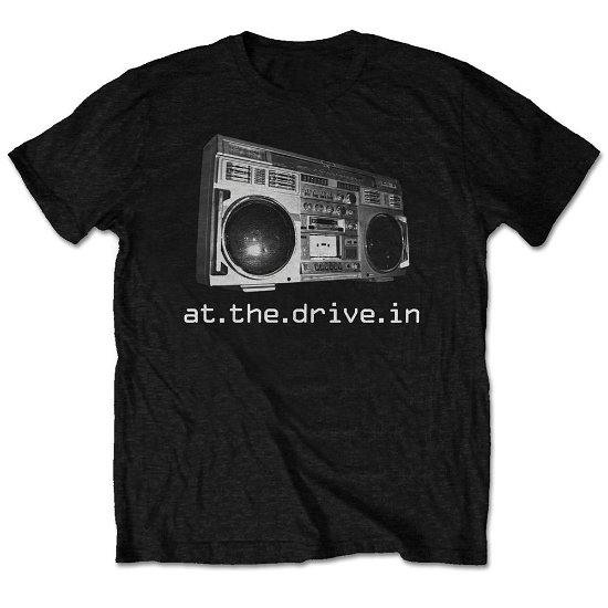 Cover for At The Drive-In · At The Drive-In Unisex Tee: Boom box (Bekleidung) [size S] [Black - Unisex edition] (2018)