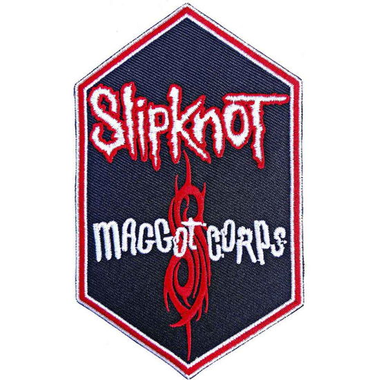 Slipknot Standard Woven Patch: Maggot Corps - Slipknot - Merchandise -  - 5056368642166 - 