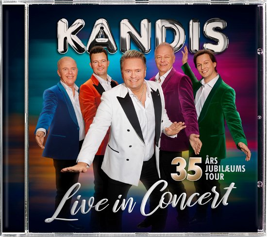 Cover for Kandis · 35 års Jubilæums Tour - Live In Concert (CD) [Signed edition] (2024)