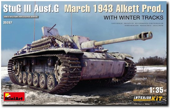 Cover for MiniArt · 1/35 Stug Iii Ausf.g 1943 Alkett Prod. W.tracks (10/22) * (Toys)
