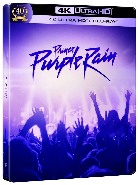 Cover for Purple Rain (4K UHD + Blu-ray) [Limited Steelbook edition] (2024)