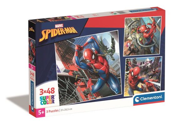 Puslespil Spider-Man, 3x48 brikker (Pussel) (2024)