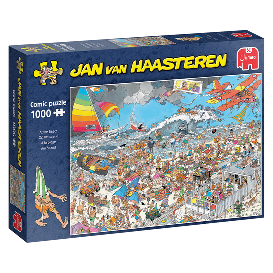 Cover for Jan Van Haasteren · At The Beach (1000 Pieces) (1119801830) (Leksaker)