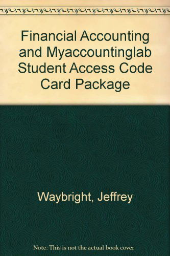 Cover for Robert Kemp · Financial Accounting and Myaccountinglab Student Access Code Card Package (Paperback Book) (2010)